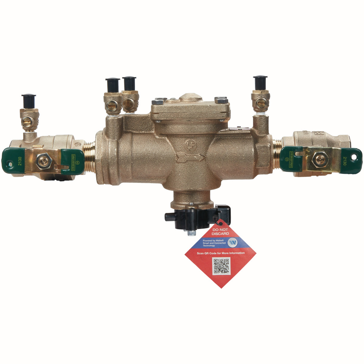 Watts LF009M2-QT-FS reduced pressure zone backflow assembly