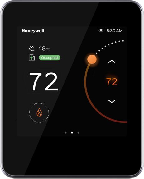 Honeywell TC500A-N commercial connected touchscreen thermostat