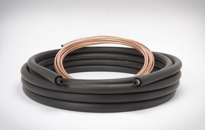 Mueller Streamline 61220250 refrigerant line set, insulated