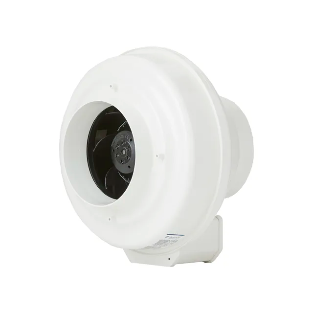 Fantech FR series inline centrifugal duct fan (representative photo)