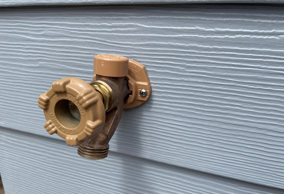 Woodford Model 17 freezeless wall hydrant (representative photo)