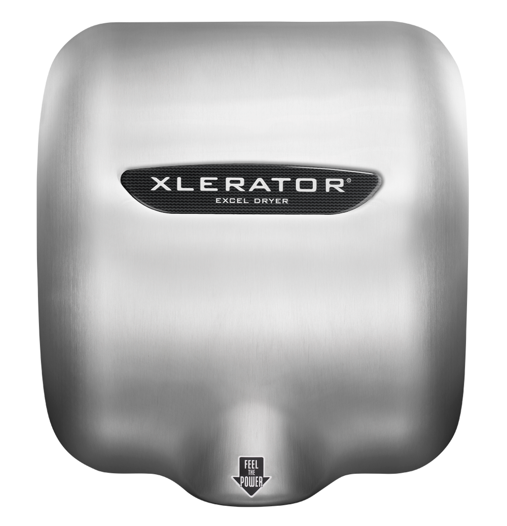 Excel Dryer XL-SB XLERATOR high-speed hand dryer, brushed stainless