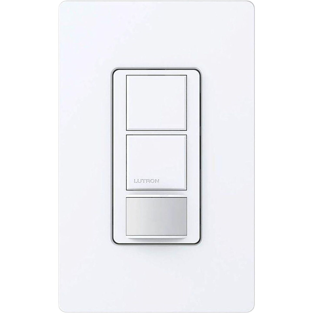 Lutron MS-OPS6-DDV-WH Maestro dual-circuit occupancy sensor switch